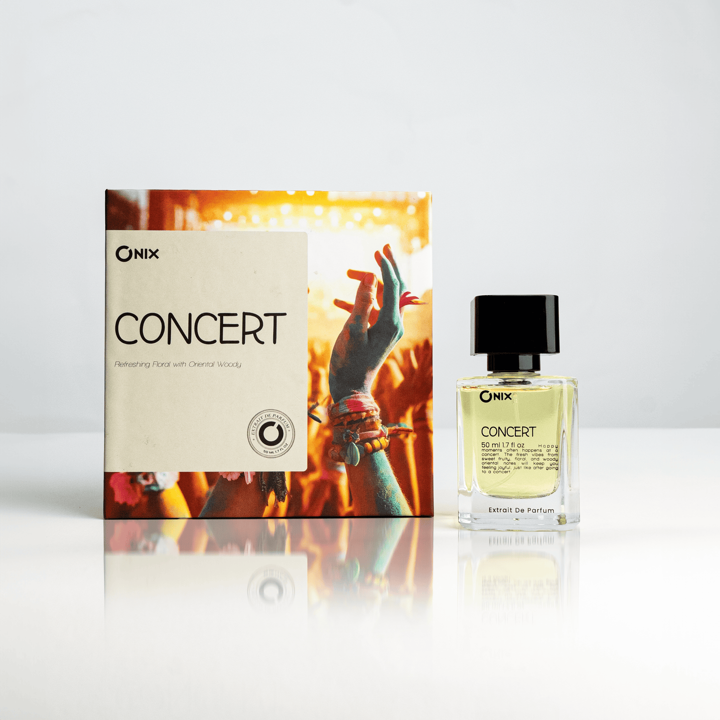 NEW! CONCERT 50 ml Onix Fragrance | Extrait De Perfume | Parfum Lokal UNISEX